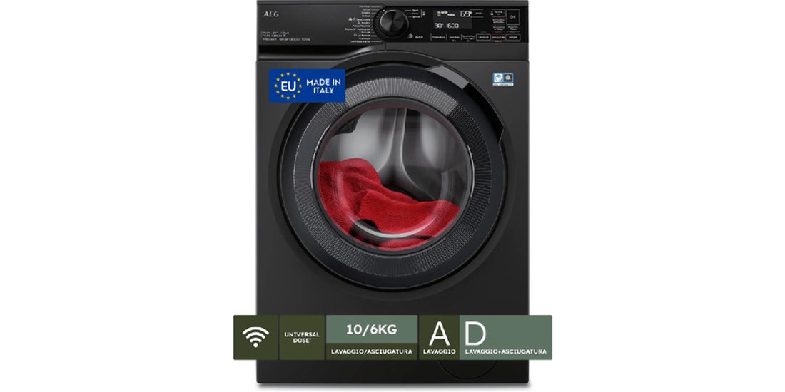 AEG Lavasciuga 10+6 Kg Classe D/A 1600 Giri MADE…