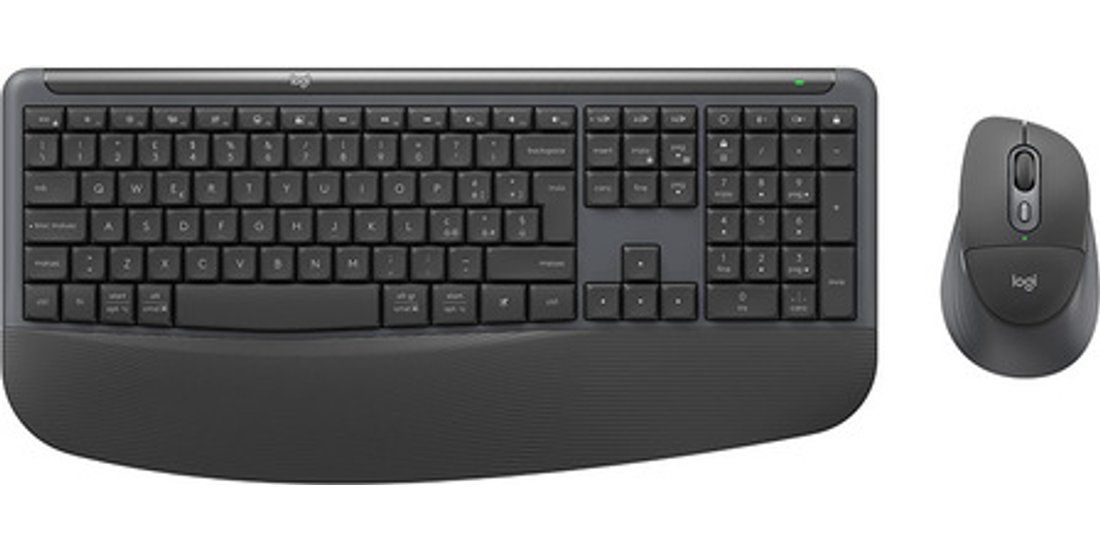 Logitech MK880 Signature Comfort Plus Combo Black…