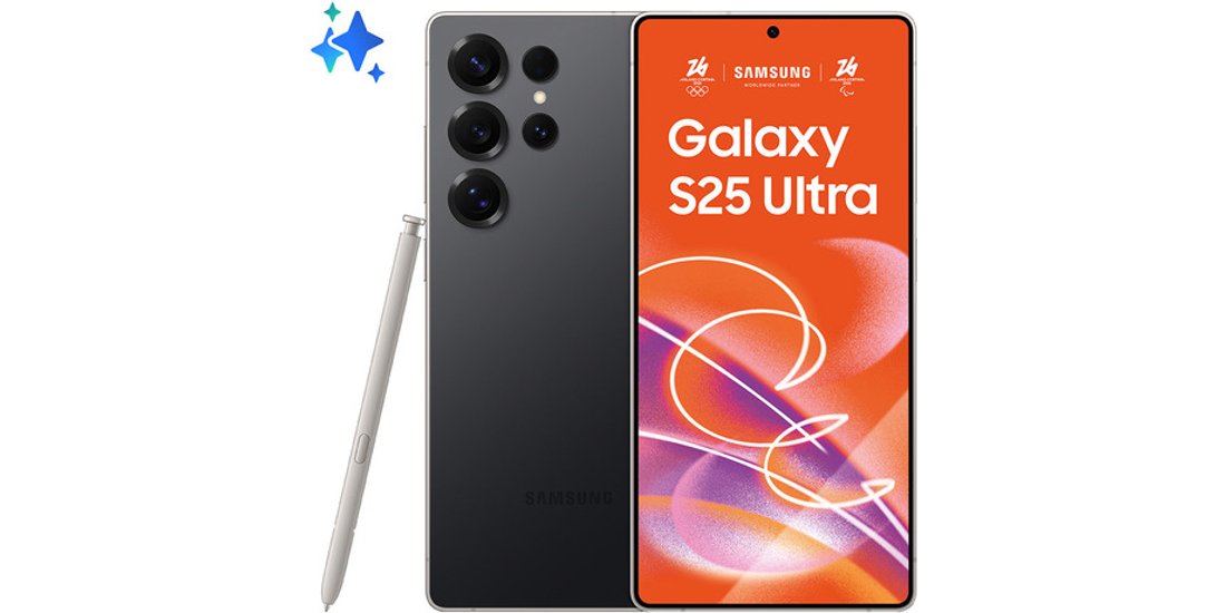 Samsung Galaxy S25 Ultra Smartphone AI Display…