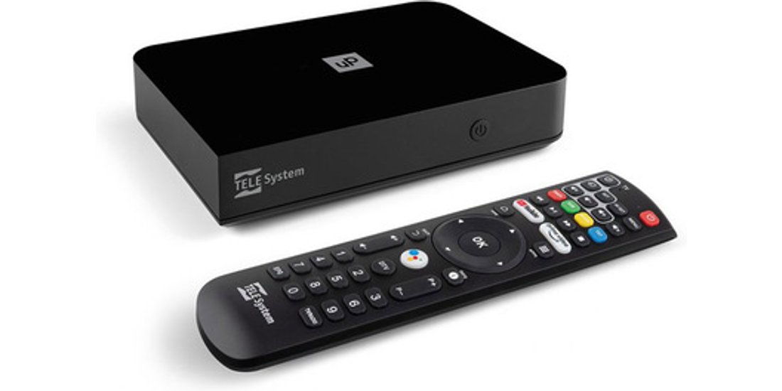 TELE System UP T2 4K Nero 4K Ultra HD 8 GB Wi…