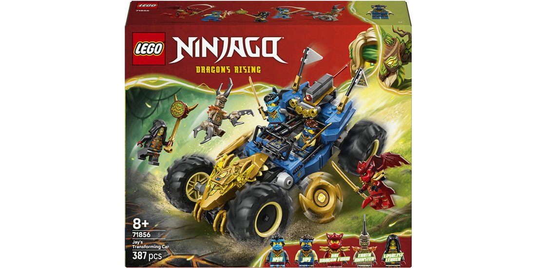 LEGO NINJAGO 71856 2in1 Auto Mutaforma di Jay…