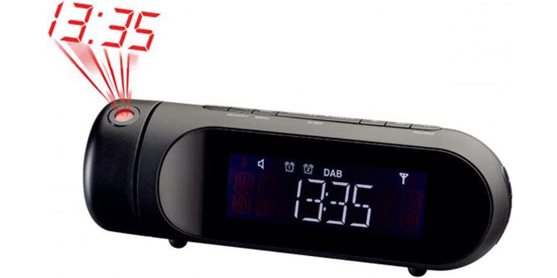 New Majestic RS 119P DAB Sveglia digitale Nero…