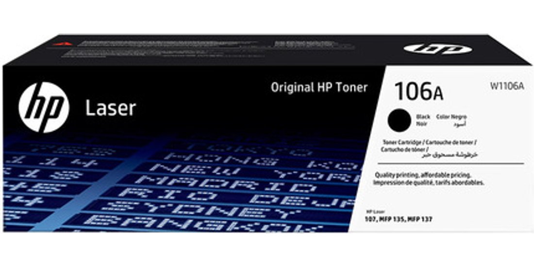 HP Cartuccia toner nero originale LaserJet 106A…