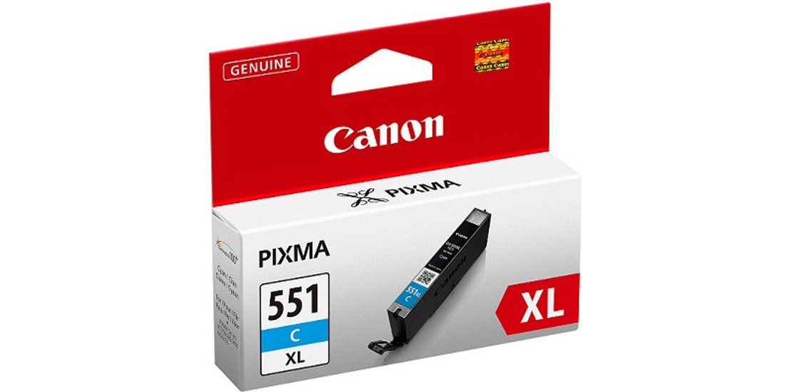 Canon CLI-551XL C w/sec cartuccia d’inchiostro…