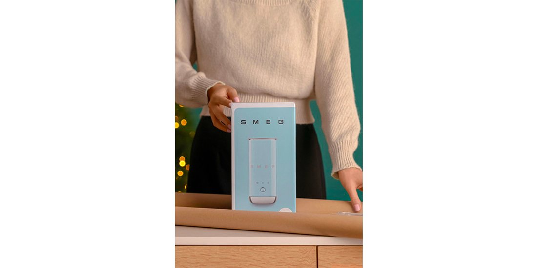 Smeg MFF02PBEU montalatte e scaldalatte Blu