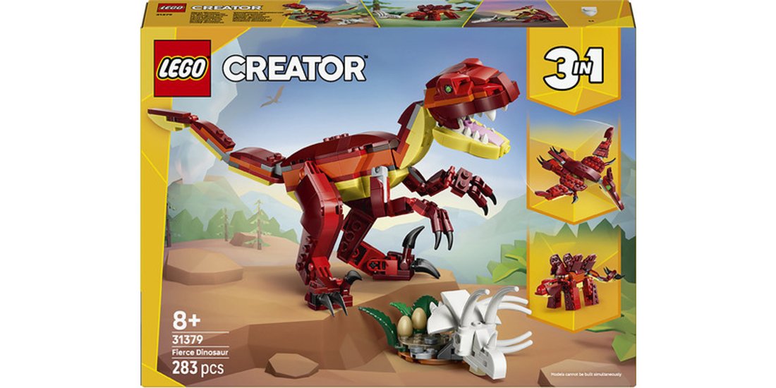 LEGO Creator 31379 3in1 Feroce Dinosauro Giocattolo…