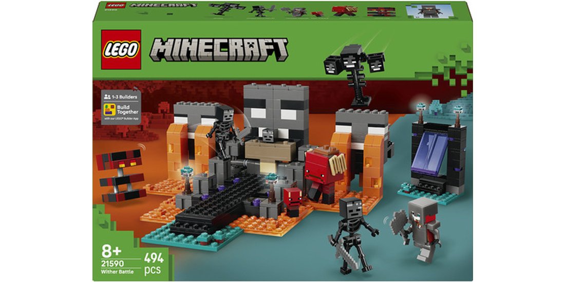 LEGO Minecraft 21590 Battaglia Contro il Wither…
