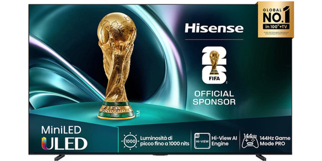 Hisense 85U7Q 216 m (85”) 4K Ultra HD Smart …