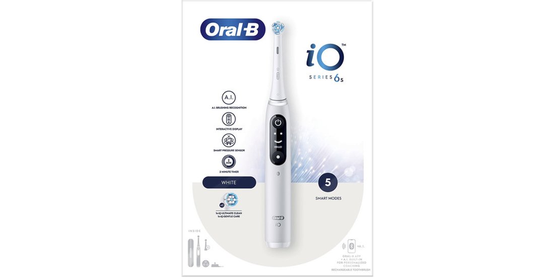 Oral-B iO iO6 Spazzolino Elettrico Ricaricabile…