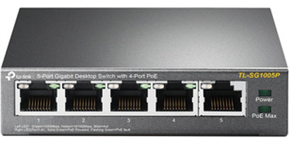 TP-Link TL-SG1005P Non gestito Gigabit Ethernet…
