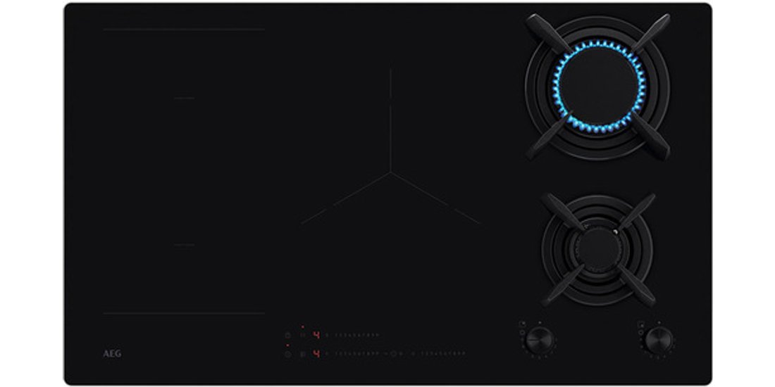 AEG HDB95623NB Piano cottura misto MIG 90 cm