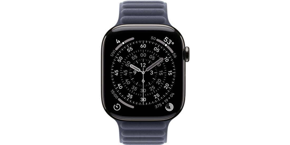 Apple Cinturino a maglie magnetico blu navy (…