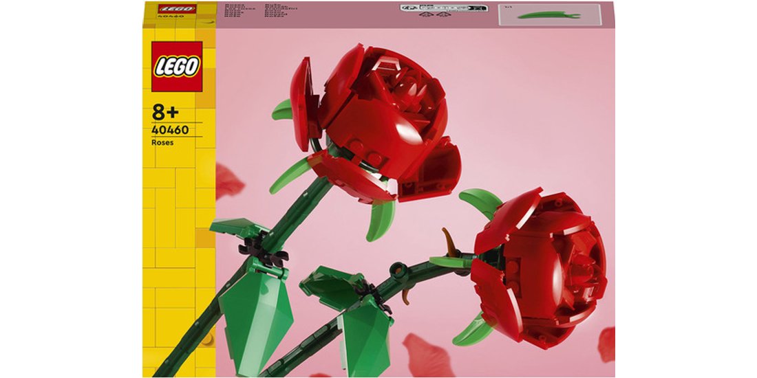 LEGO Botanicals 40460 Rose Fiori Finti Compatibile…