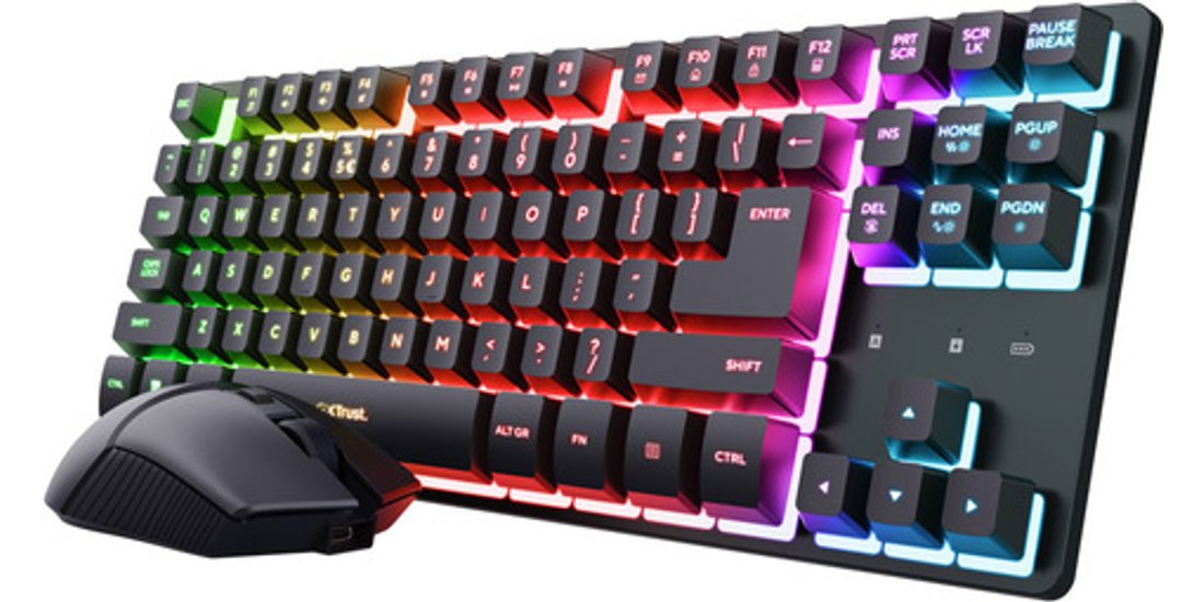 Trust GXT 832 Thado tastiera Mouse incluso Gaming…
