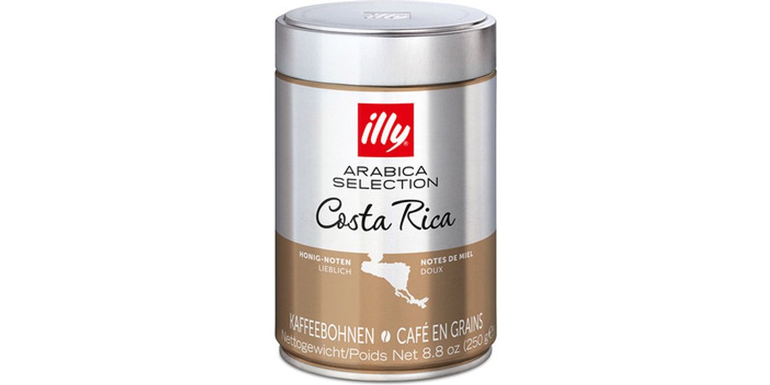 Illy Barattolo da 250g di caffè in grani ARABICA…