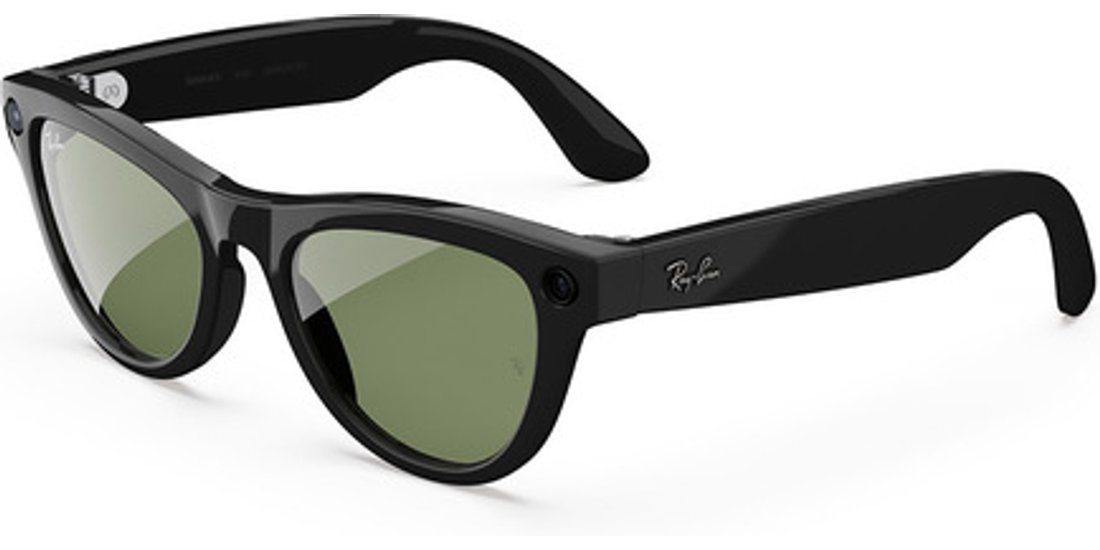Ray-Ban Meta Skyler (Gen 2) – Nero lucido Lenti…