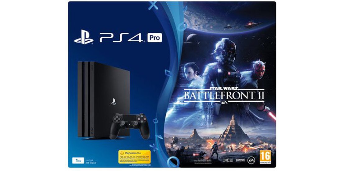 Sony PlayStation 4 Pro + StarWars Battlefront…
