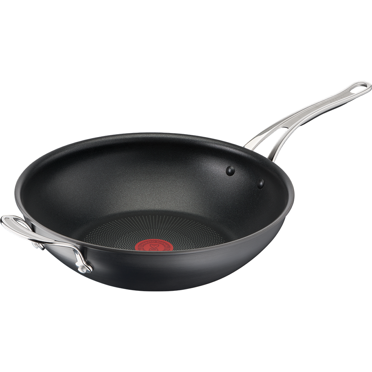 Tefal Jamie Oliver by Tefal Cook's Classics H9128835 30cm Wok - Hard Anodised