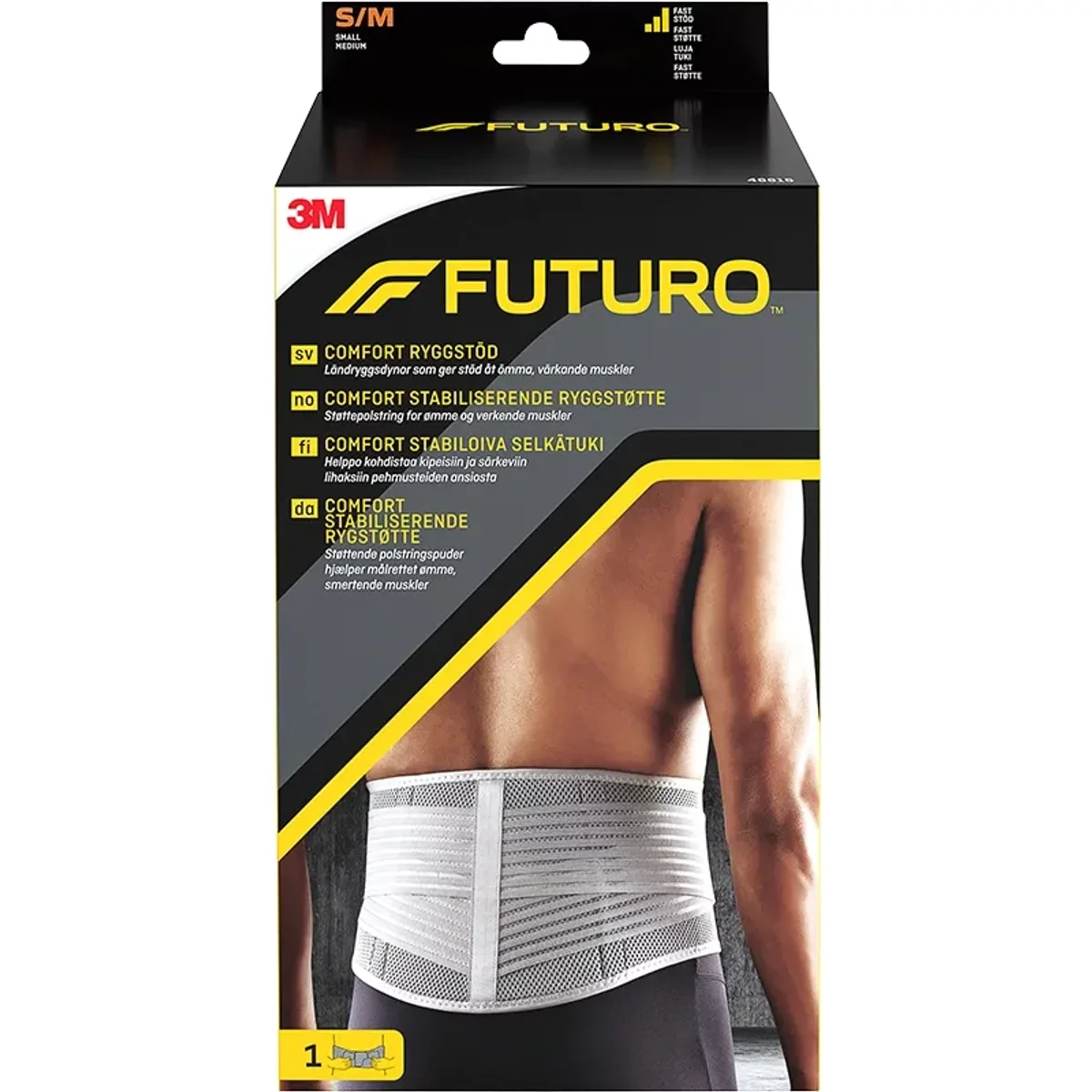 Futuro Comfort Ryggstöd S/M