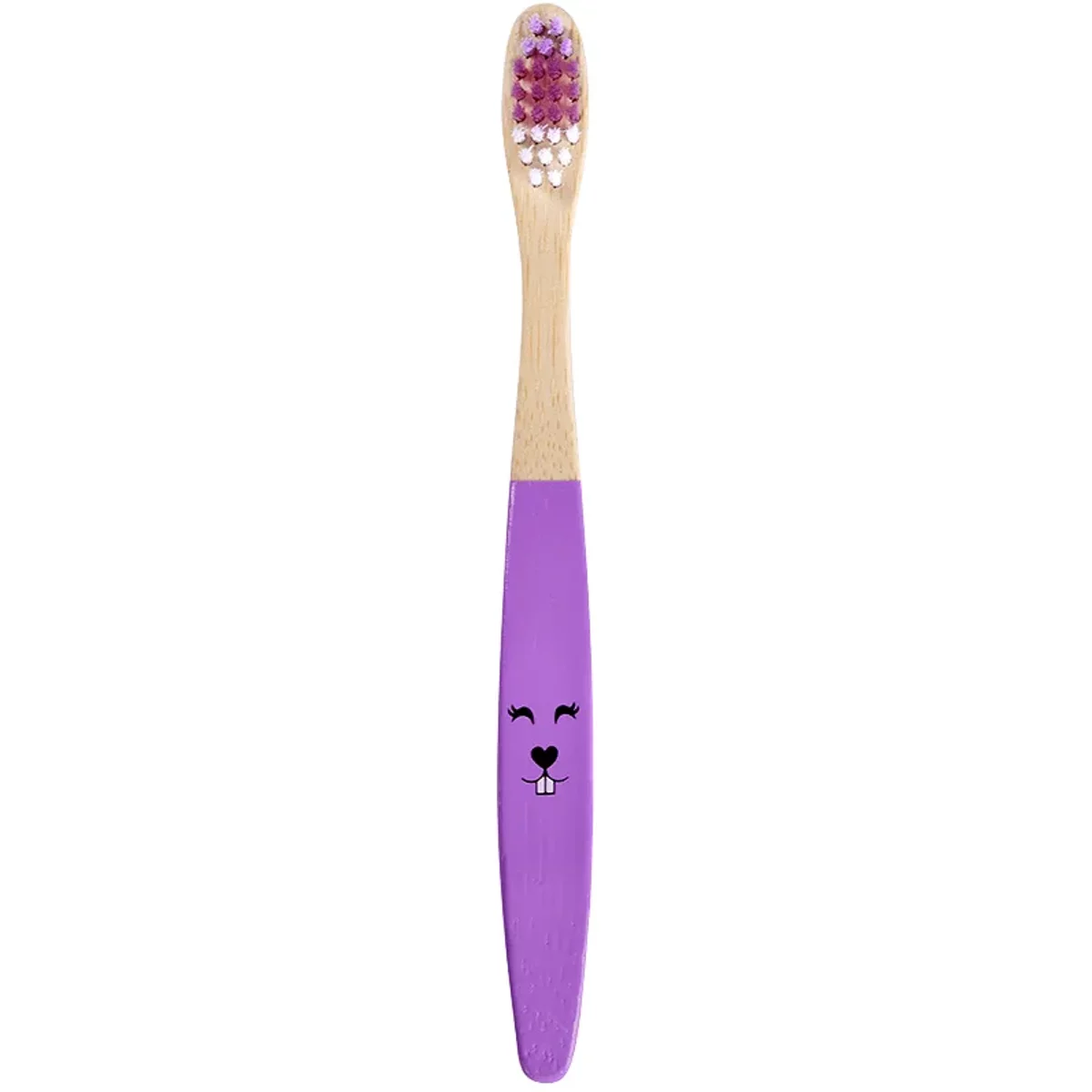 EasyFairy Bambutandborste 3-5 år Purple