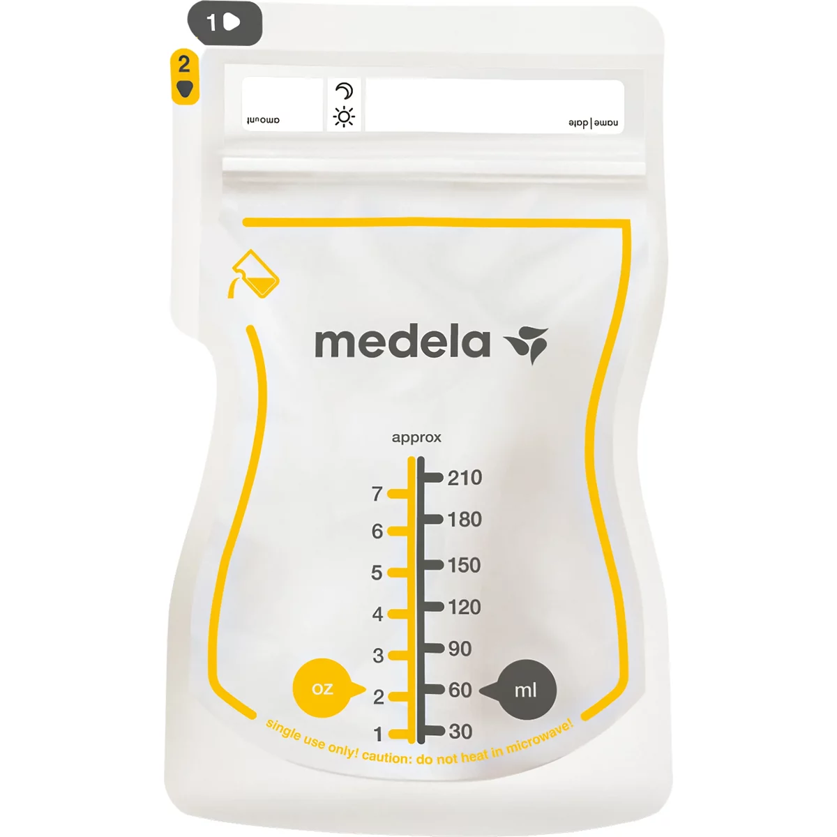 Medela Easy Pour Förvaringspåsar För Bröstmjölk 25 st