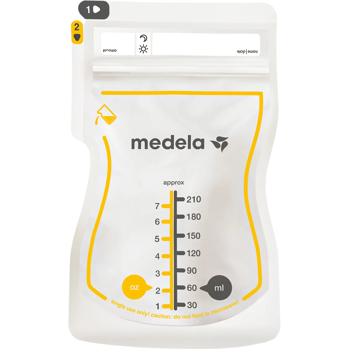 Medela Easy Pour Förvaringspåsar För Bröstmjölk 50 st