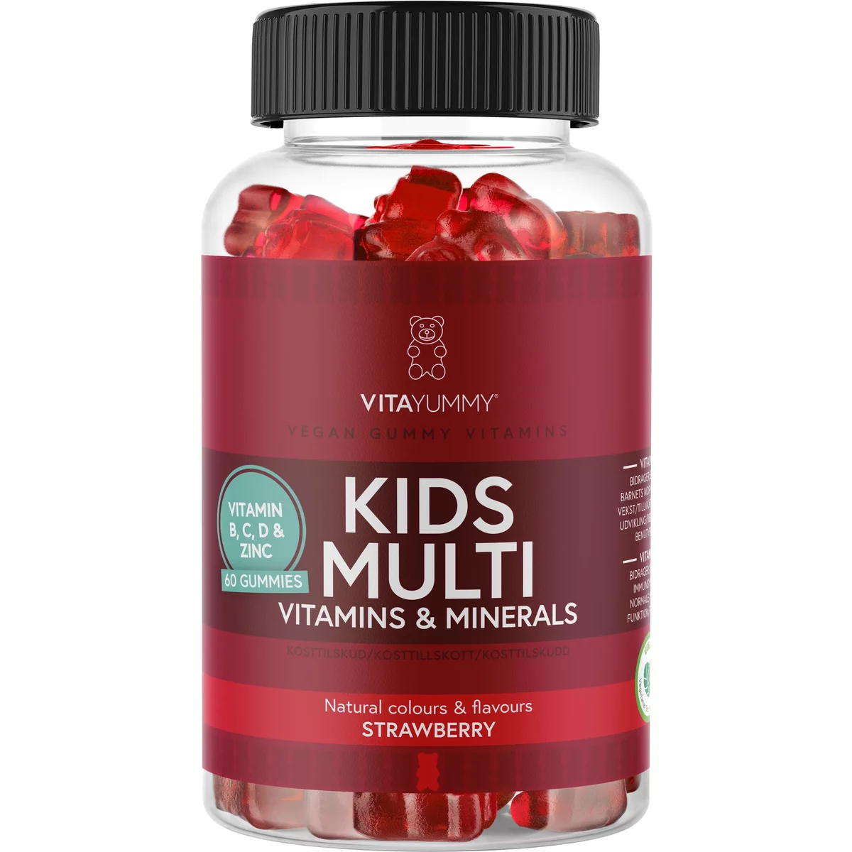 VitaYummy Kids Multivitamin Strawberry 60 st