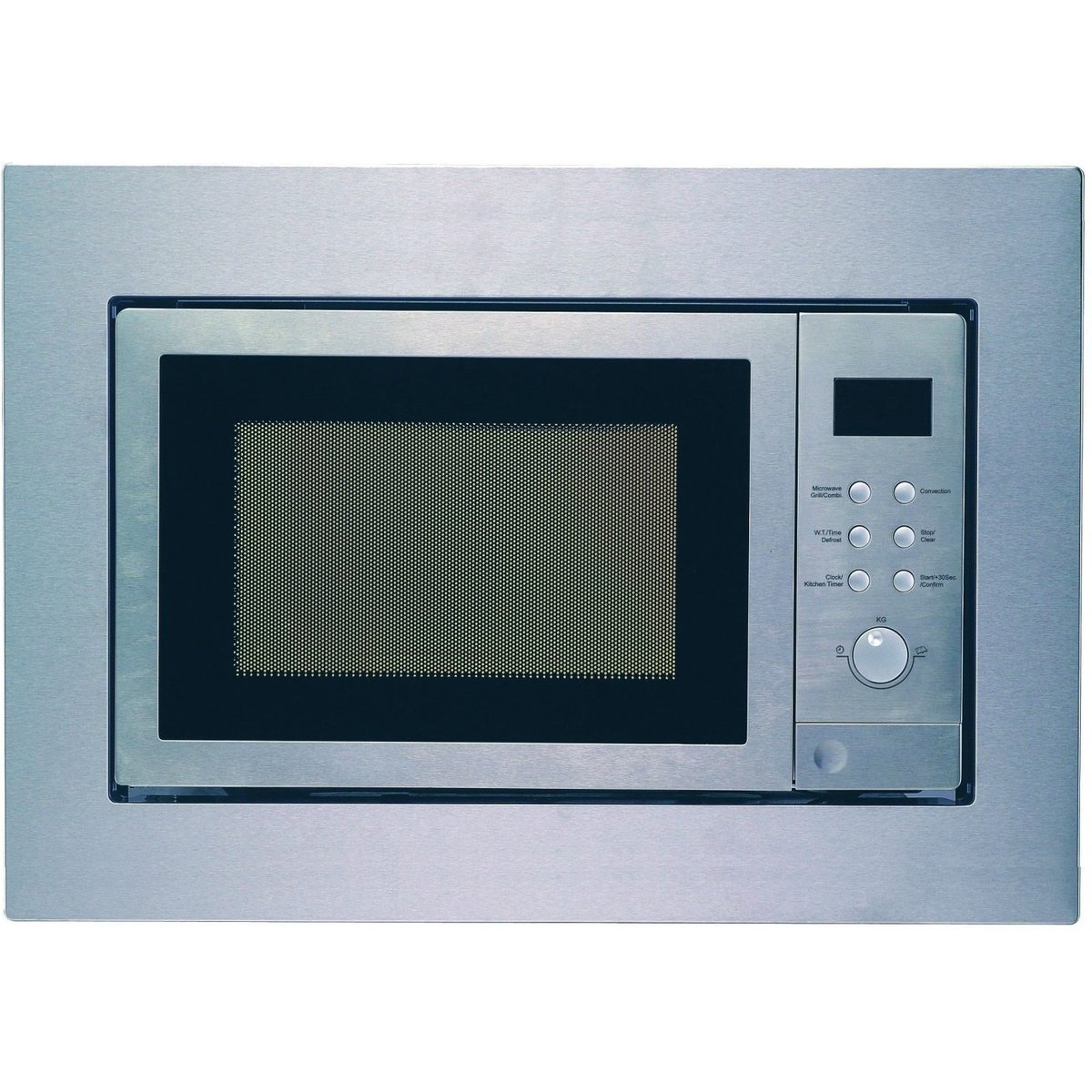 25L Stainless Steel Built-In 900W Microwave with Grill