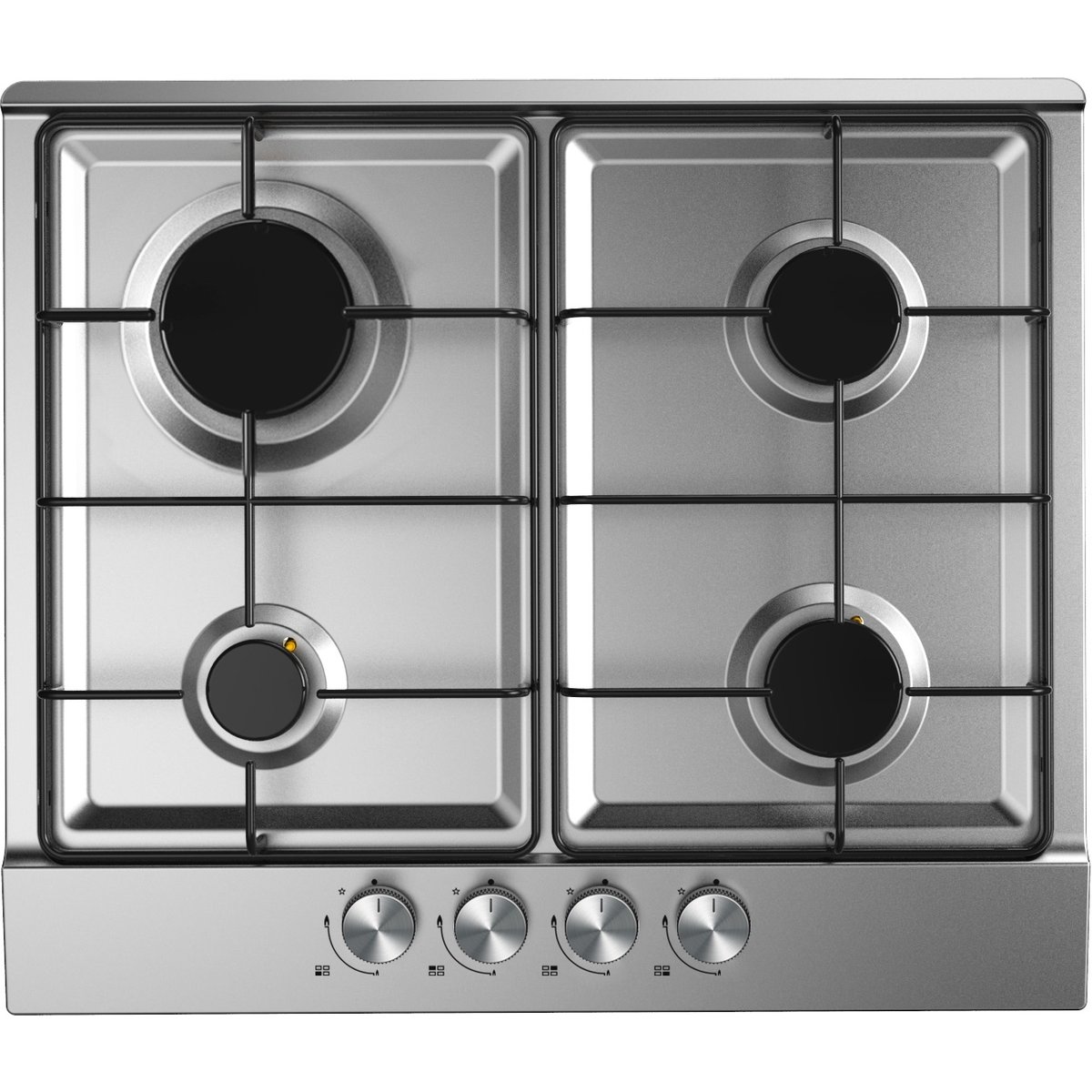 60cm Built-in Gas Hob - Stainless Steel
