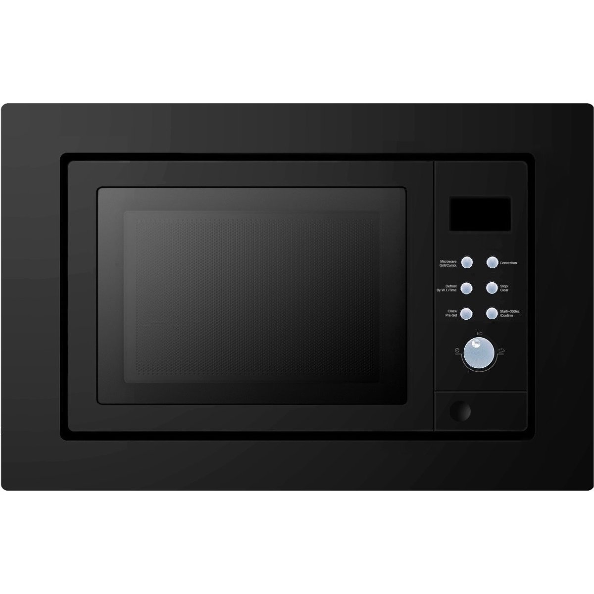 25L Black Built-In Combination Microwave and Oven