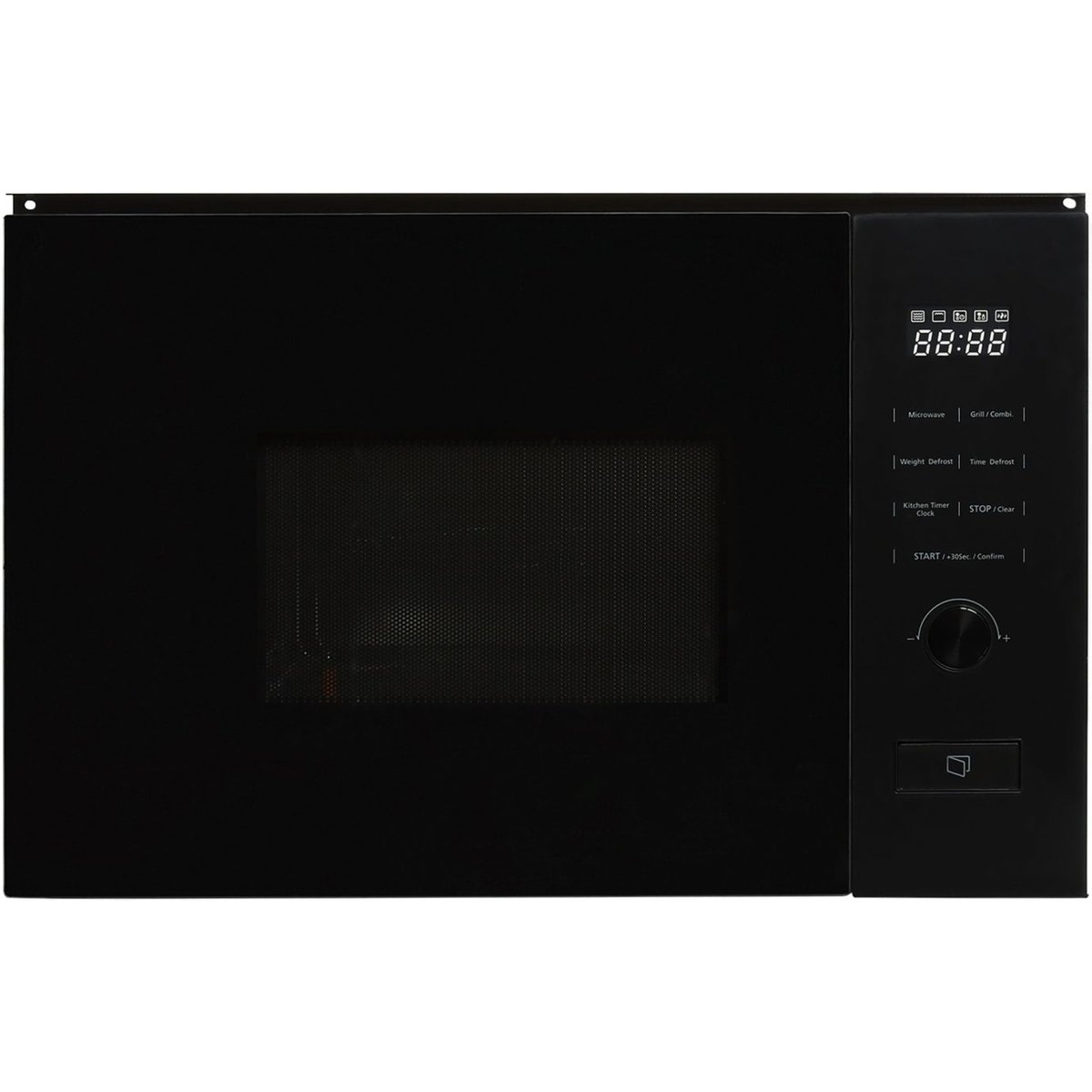 20L Black Built-In 800W Microwave