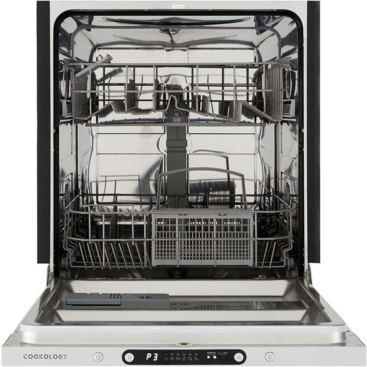 12 Place Setting Stainless Steel Integrated Dishwasher