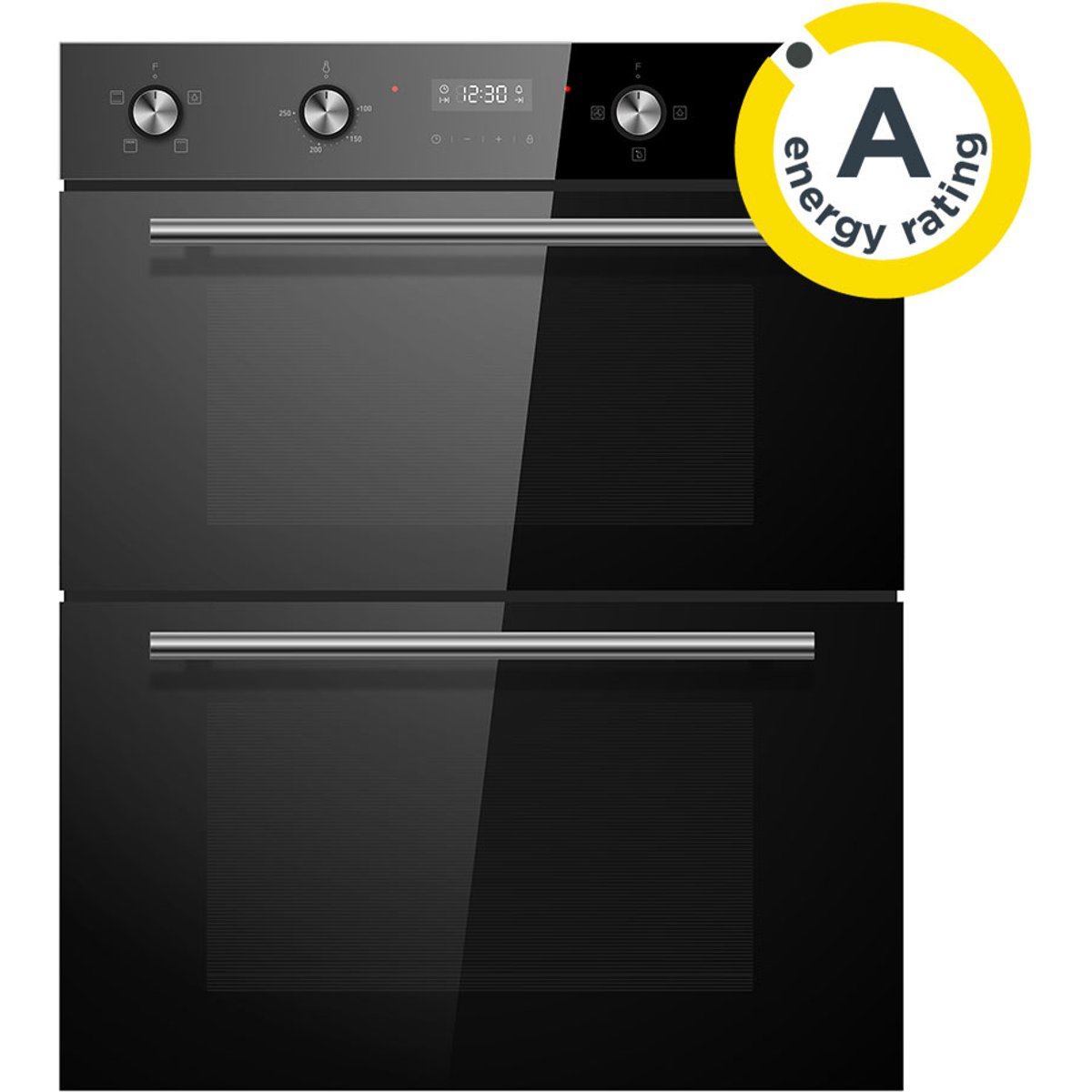 85L Black Built Under Double Oven - Energy Rating A