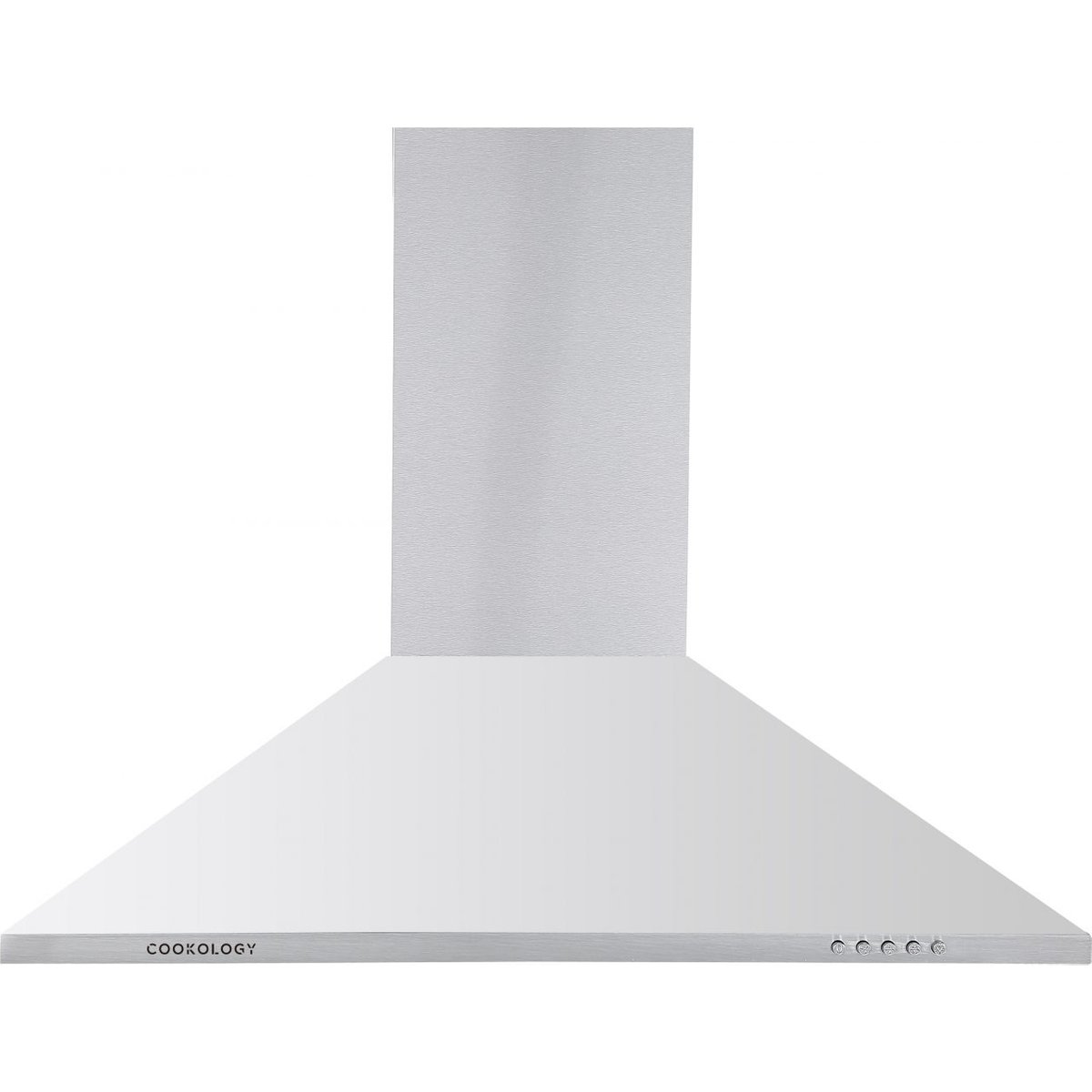 A Energy Rated 70cm Stainless Steel Chimney Cooker Hood - Energy Rating A