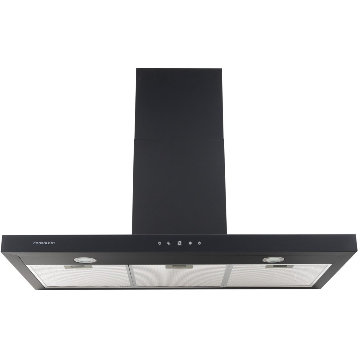 A++ Energy Rated 100cm Black Chimney Cooker Hood