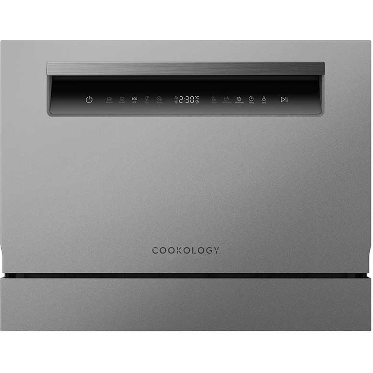 Table Top Dishwasher Touch Control 6 Place - Silver