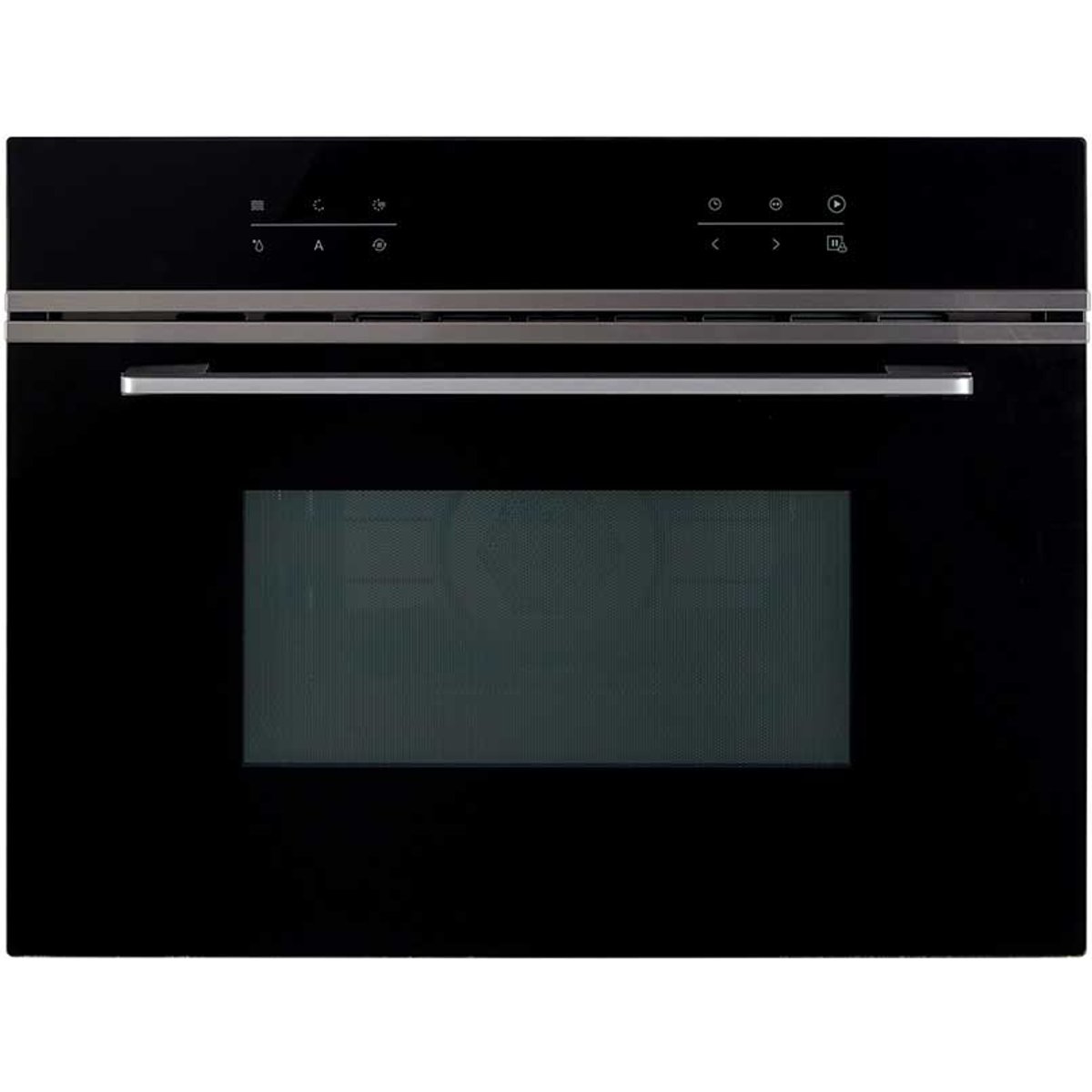 44L Black Compact Electric Oven with Microwave