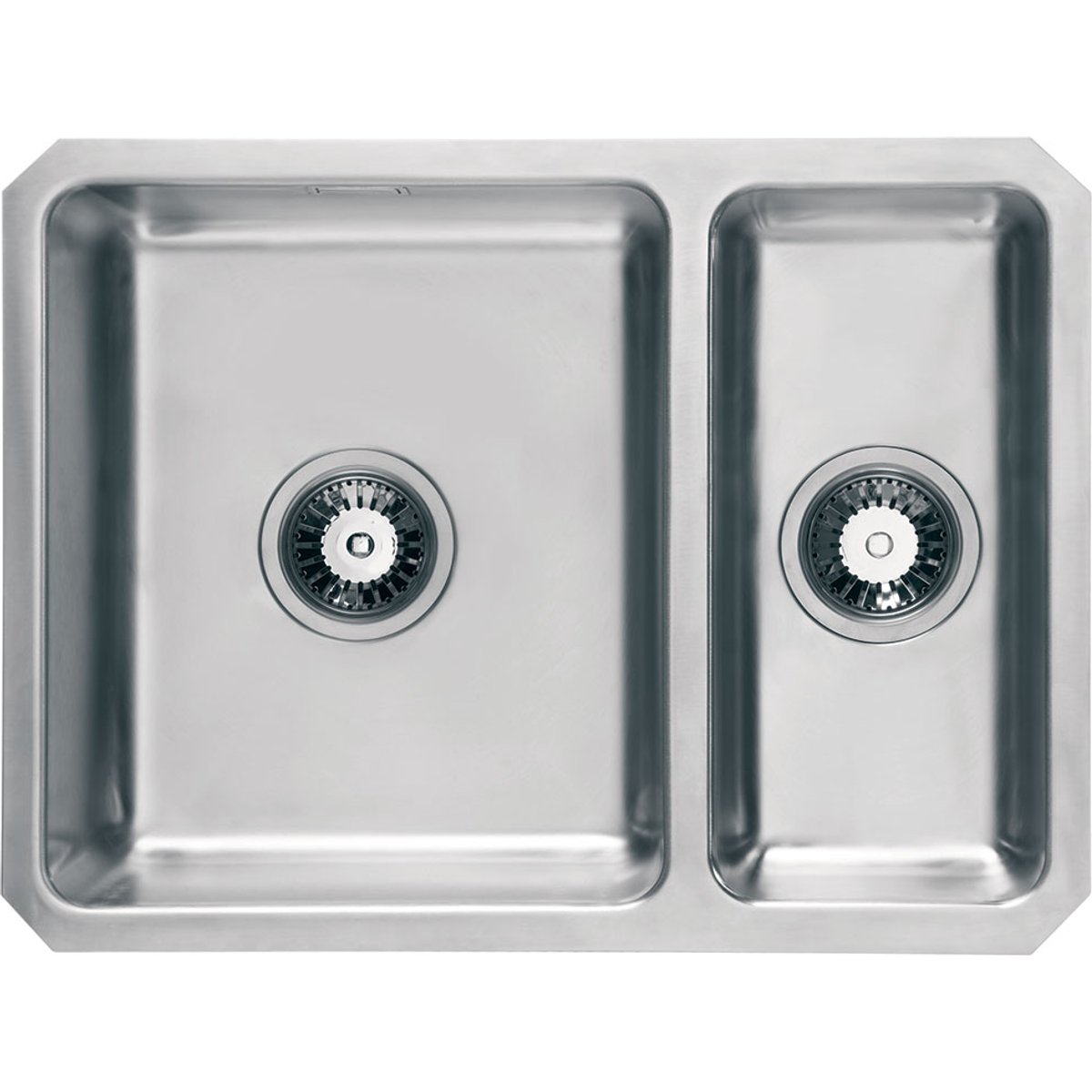 Grosseto 1.5 Bowl Stainless Steel Under Counter Kitchen Sink