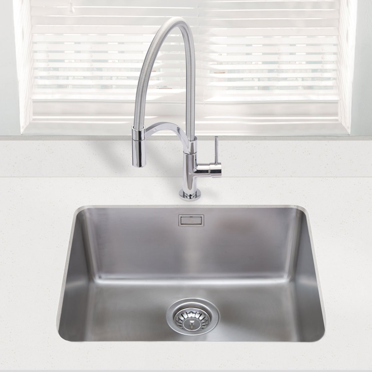 Parma Stainless Steel Undermount Single Bowl Kitchen Sink