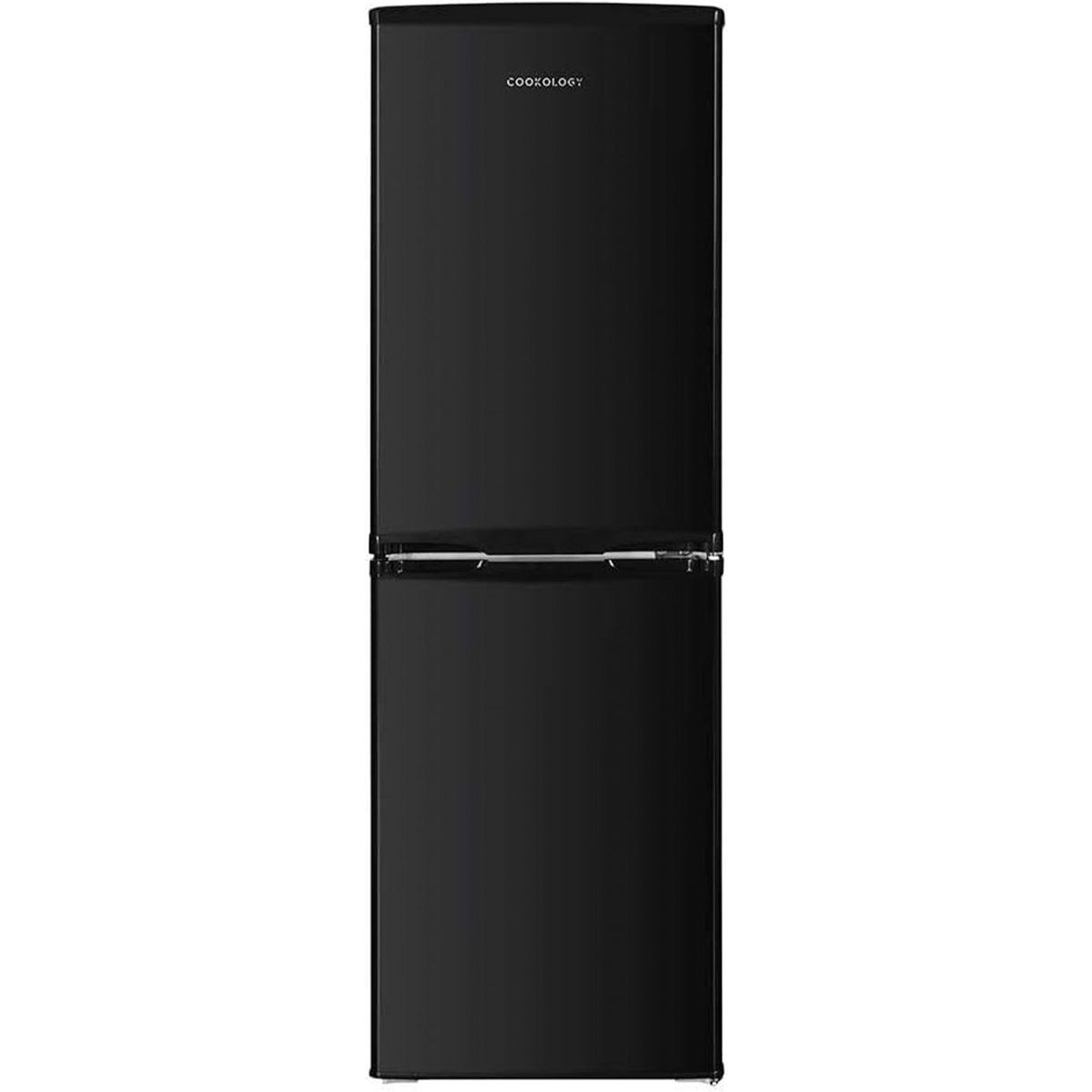 142L Black Freestanding 50/50 Fridge Freezer