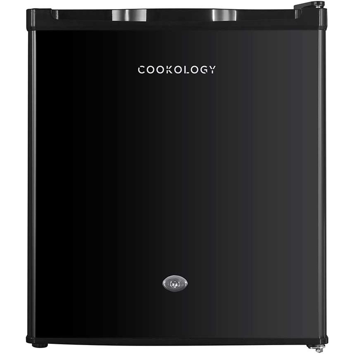 41L Black Mini Fridge with Chiller Box and Lock