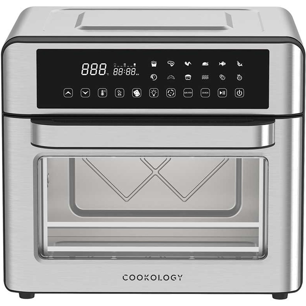 25L Stainless Steel Air Fryer and Oven