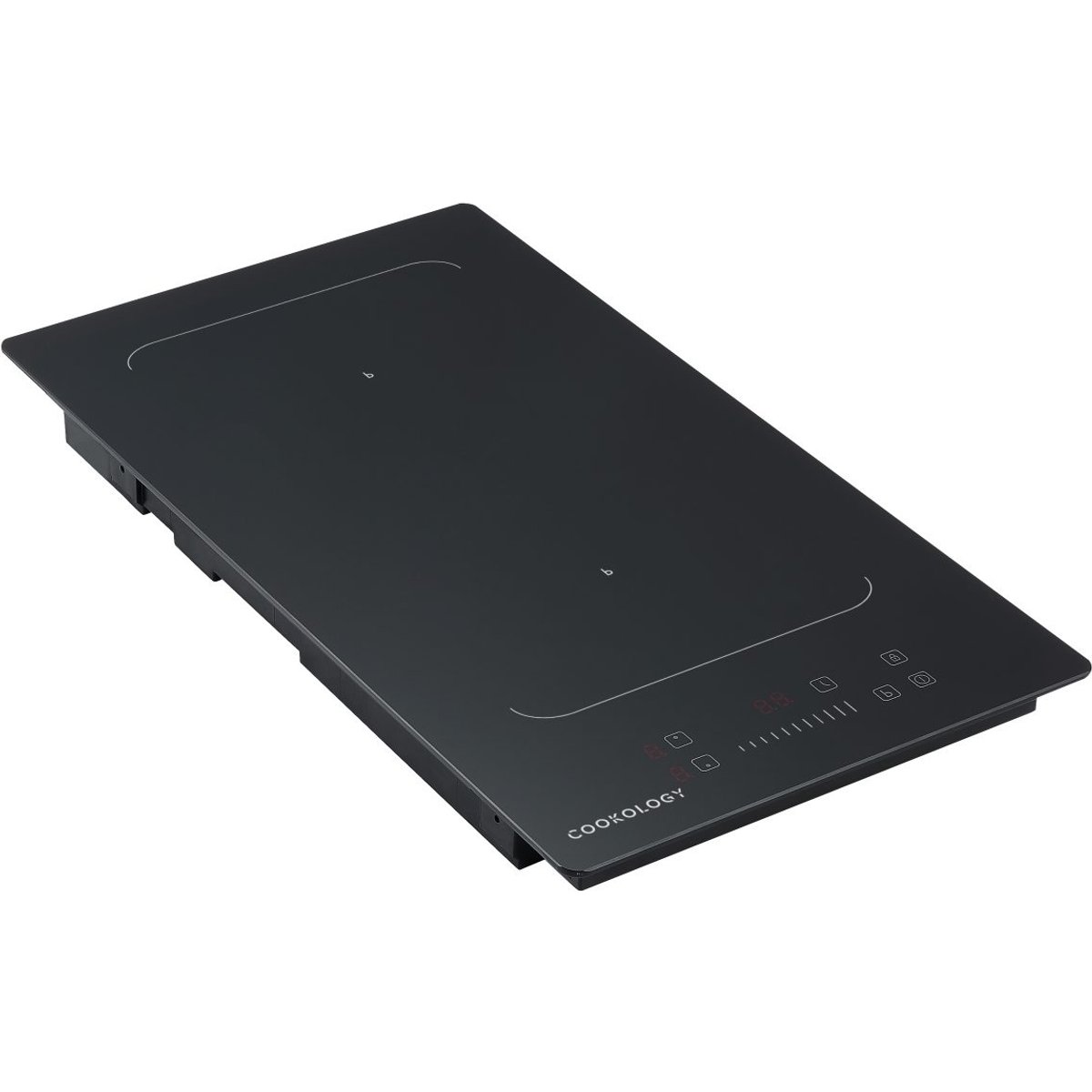 30cm Induction Hob with Bridging Zone - Black