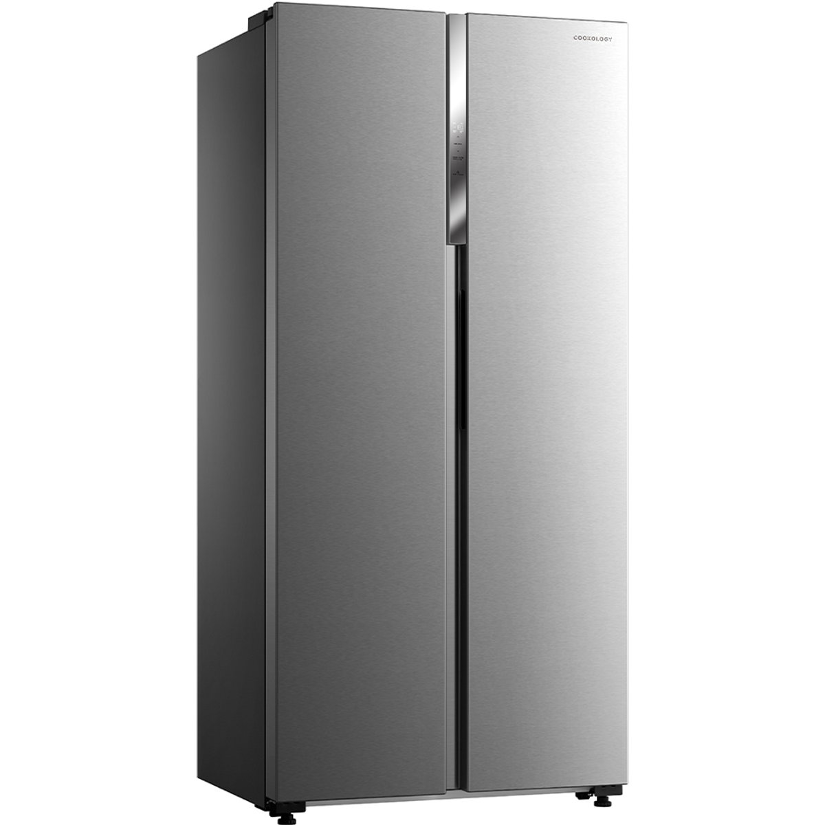 American Style 460 Litre Double Door Fridge Freezer - Inox