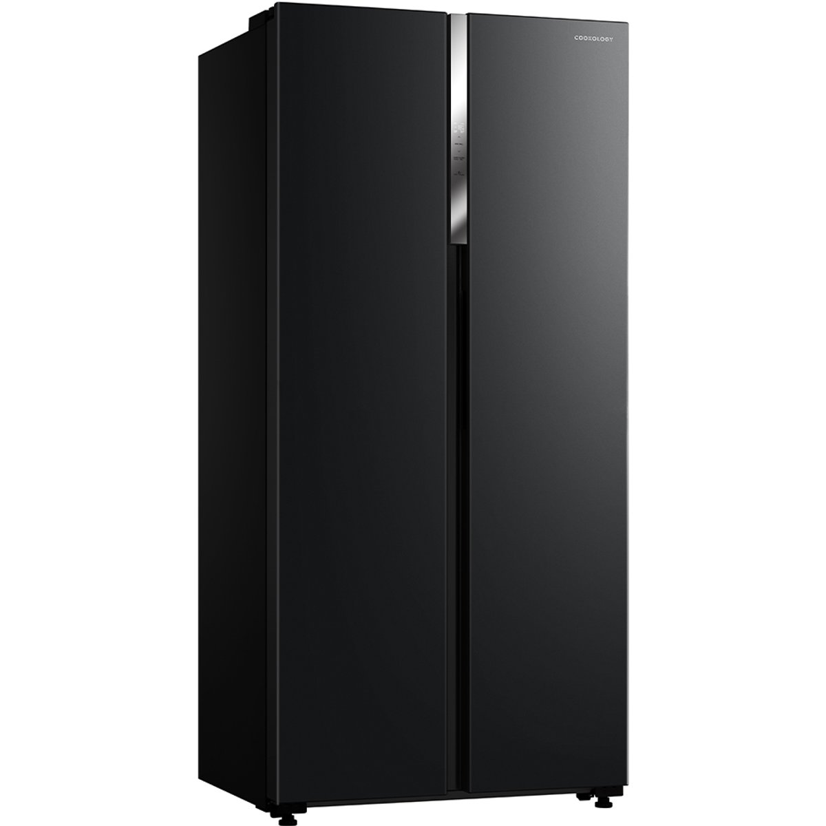 American Style 460 Litre Double Door Fridge Freezer - Black