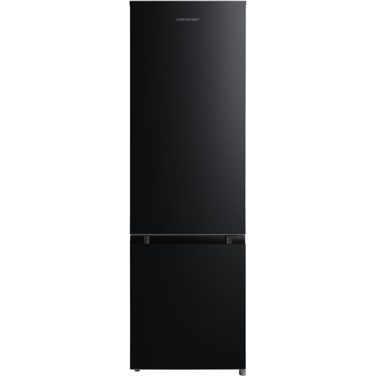 262L Black Freestanding Fridge Freezer