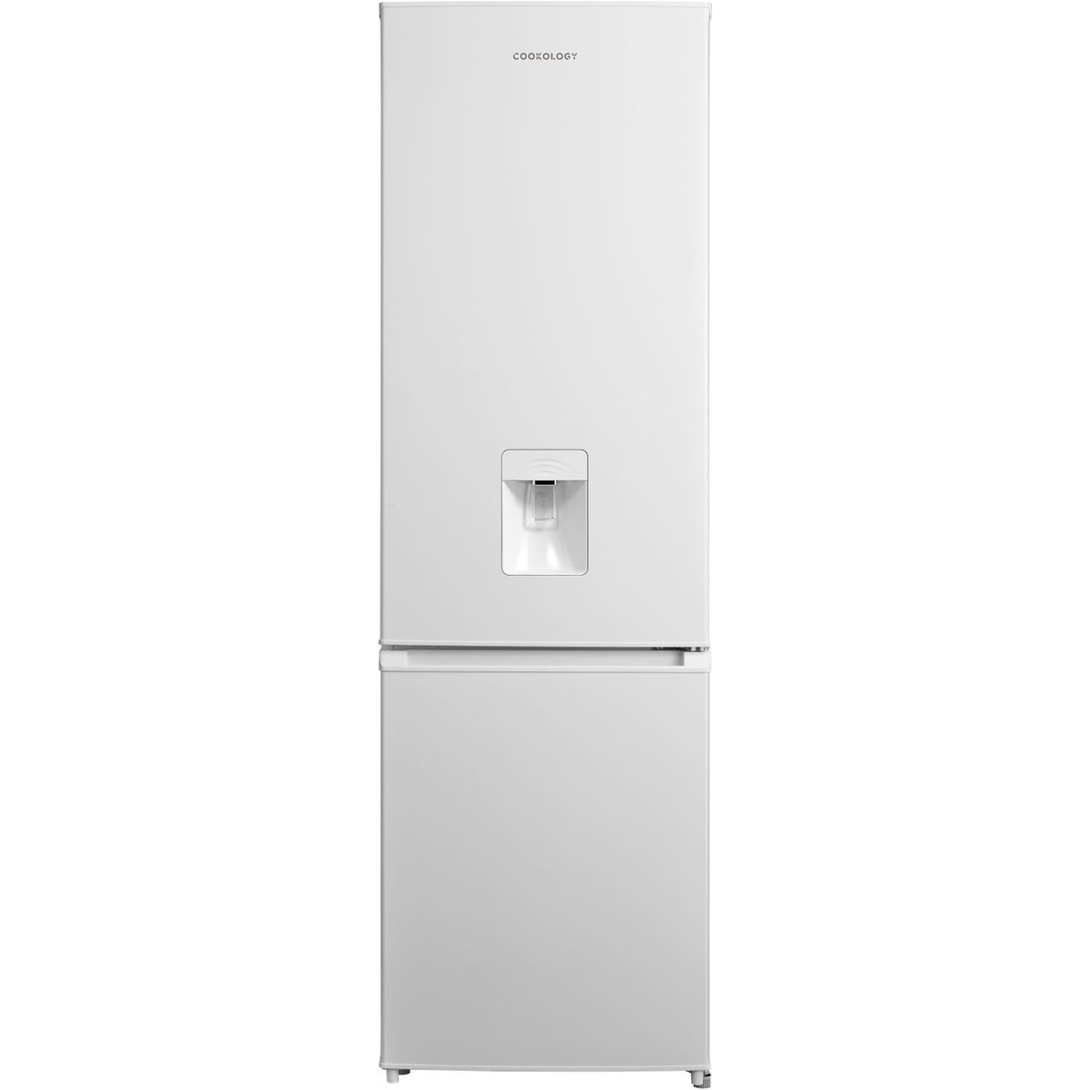270L White Fridge Freezer with Water Dispenser