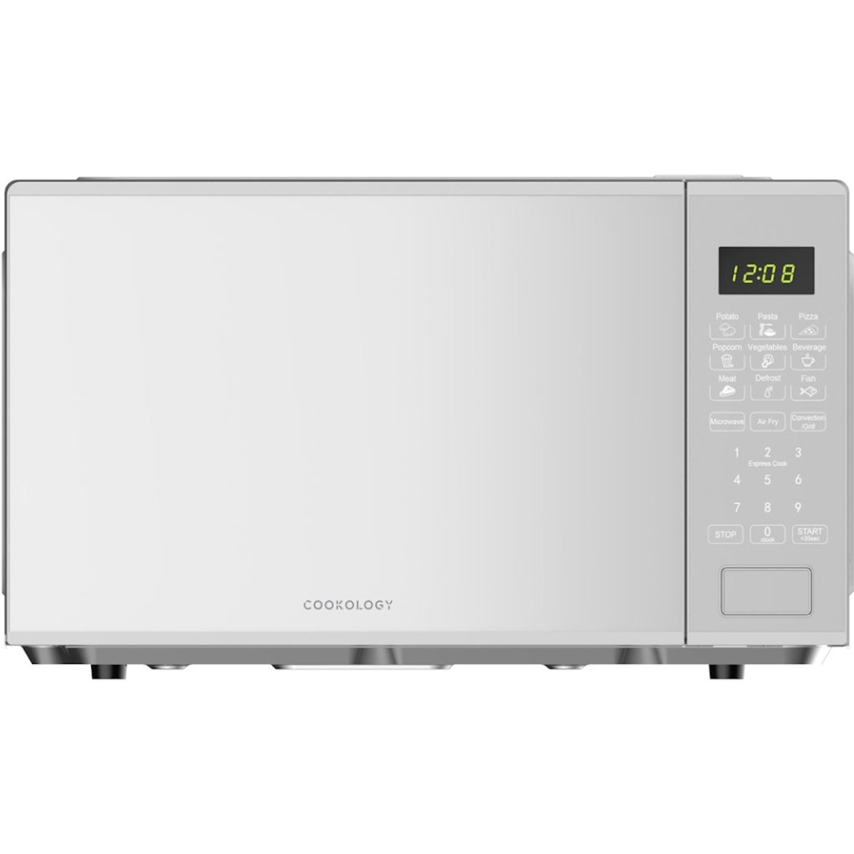 28L 900W Combi Microwave Air Fryer - Grill & Hot Air Oven - Silver