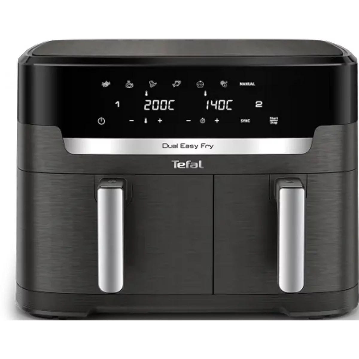 Tefal Easy Fry Dual XXL EY942HG0 Air Fryer - Coal, 11L