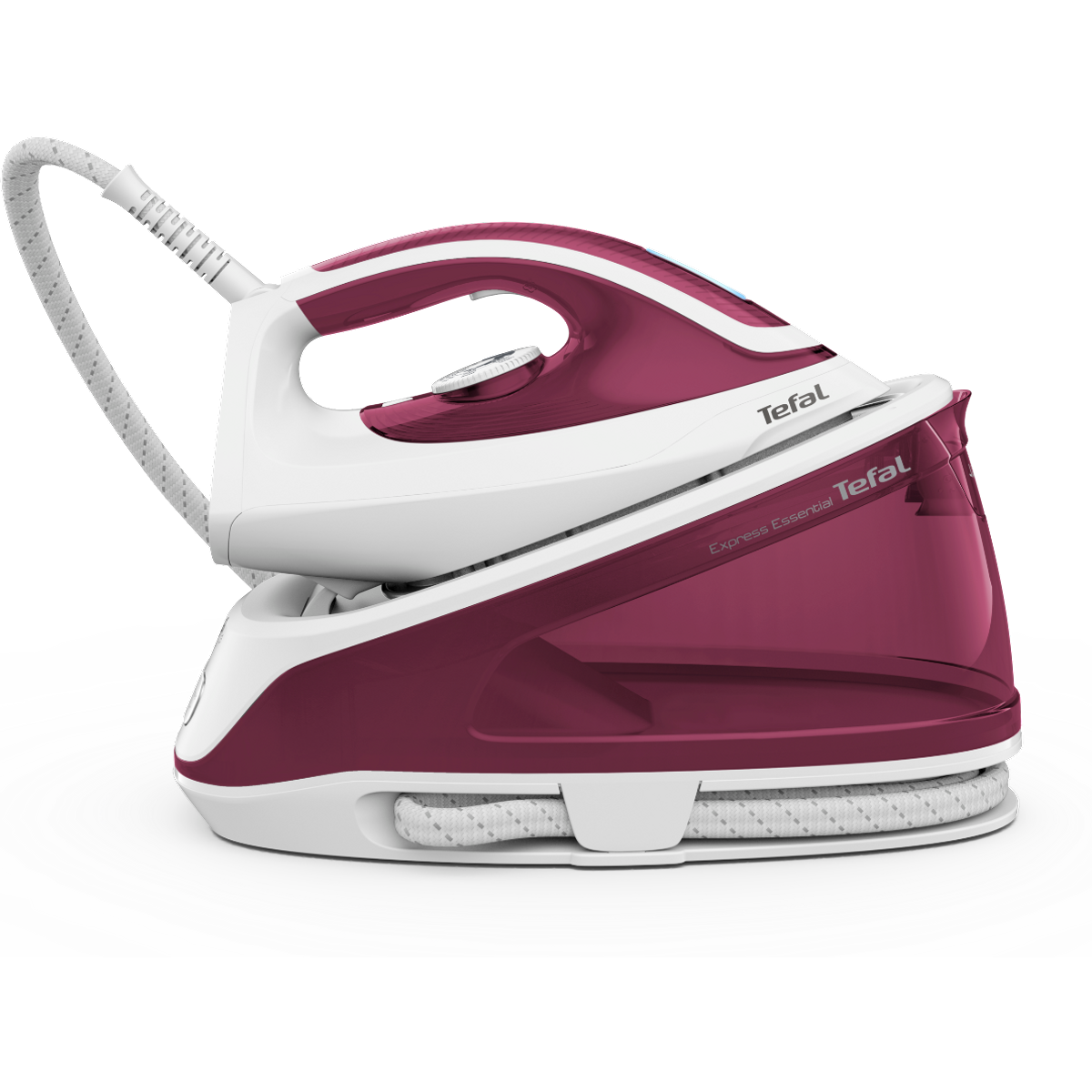 Tefal Express Essential SV6110G0 Steam Generator Iron - White / Ruby Red